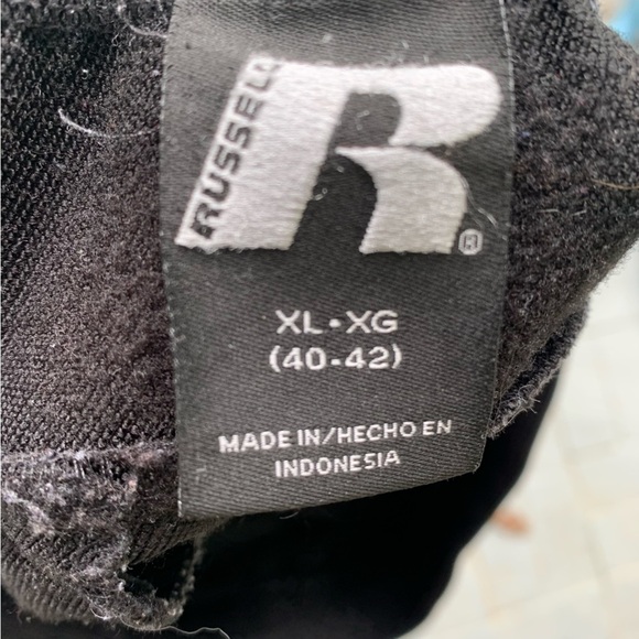 Men’s Joggers Size XL 40 - 42 Russell Sweatpants Dri Power 360 Black - Picture 4 of 5